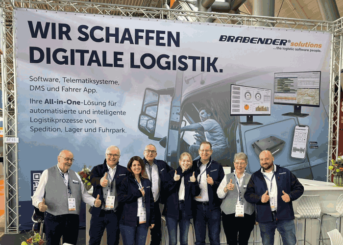 Mit integrierter Telematik auf der LogiMAT